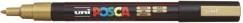 Actual product image Posca Marker PC-3M round tip (Gold, 0.90 mm, 1 x)
