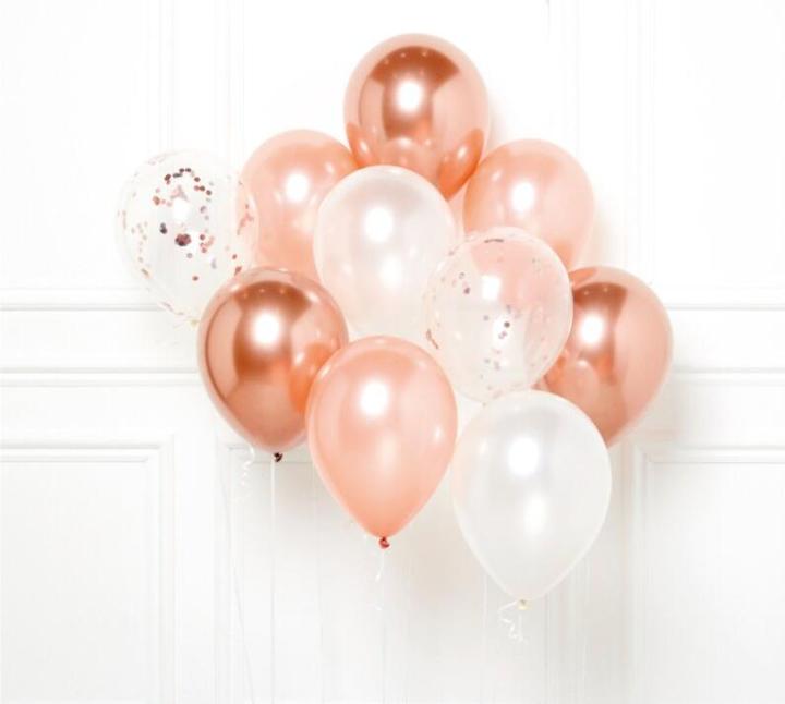 Amscan DIY BalloonSet Rosé Gold (8 x)