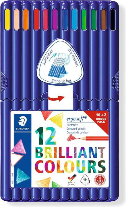Immagine prodotto Staedtler Matita colorata ergosoft 12ST (12 colori, 12 x)