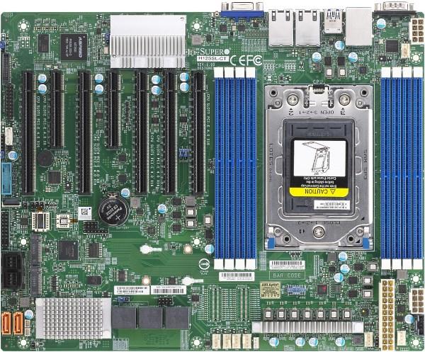 Image du produit Supermicro H12SSL-CT - Carte mère - ATX - Socket SP3 (SP3, AMD SoC, ATX)