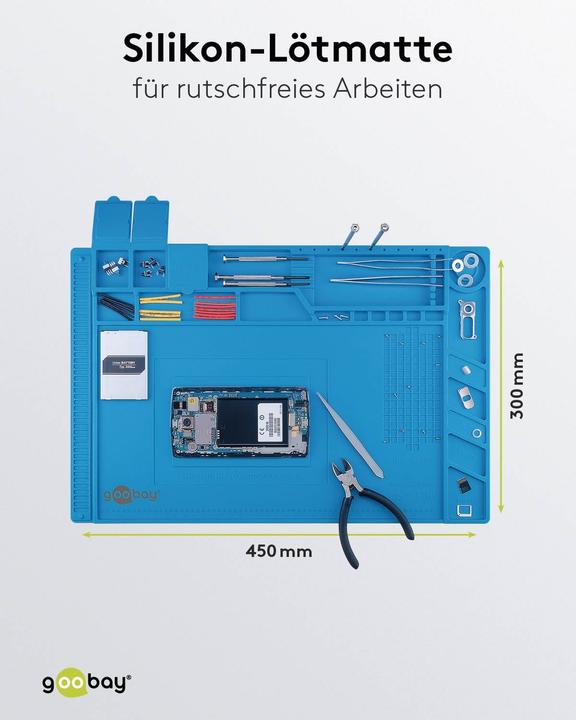 Image du produit Goobay Tapis de soudure en silicone (Racks)
