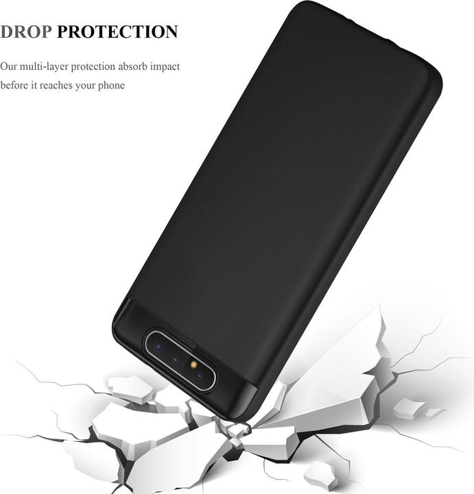 Productafbeelding Cadorabo TPU Matte Metallic hoes (Samsung Galaxy A80)