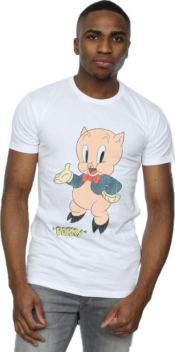Produktbild Looney Tunes Porky Pig Distressed TShirt (S)
