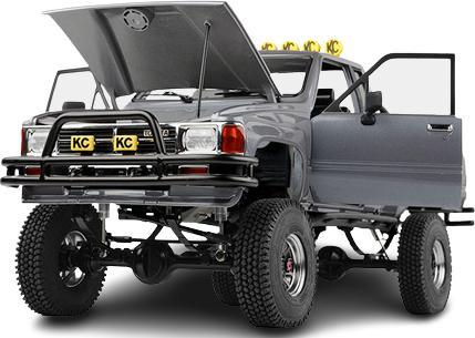 Image du produit Rc4Wd Carrosserie 1987 Toyota XtraCab Hard Body Gris, 1:10