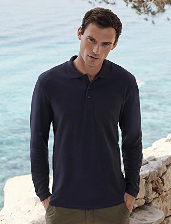 Image du produit Fruit of the Loom Premium PoloShirt manches longues (L)