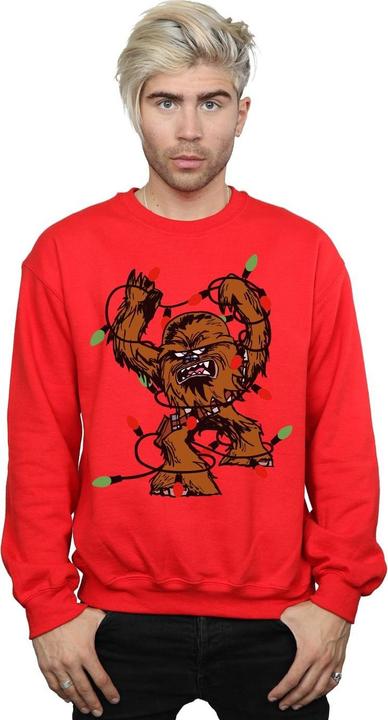 Image du produit Star Wars - Sweat CHEWBACCA CHRISTMAS FAIRY LIGHTS - Homme (4XL)