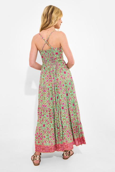 Produktbild Joe Browns Petite Border Print V-Neck Strappy Maxi Dress (14)