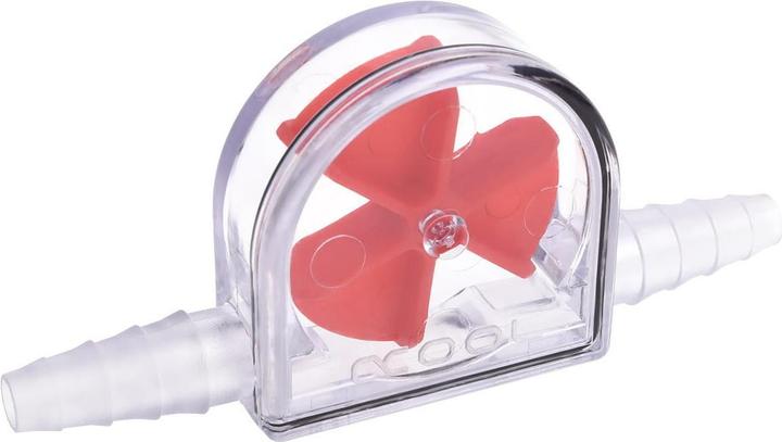 Alphacool Indicatore di flusso Ice Wing Rosso 6-11 mm - Acrilico