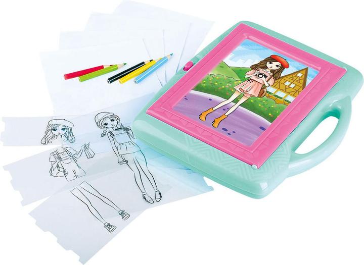 Image du produit Play Projecteur de dessin Tracing Fashion Artist Set, 28 pcs.