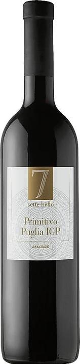 Sette Bello PRIMITIVO Puglia IGP Carton / (1 x 75 cl)