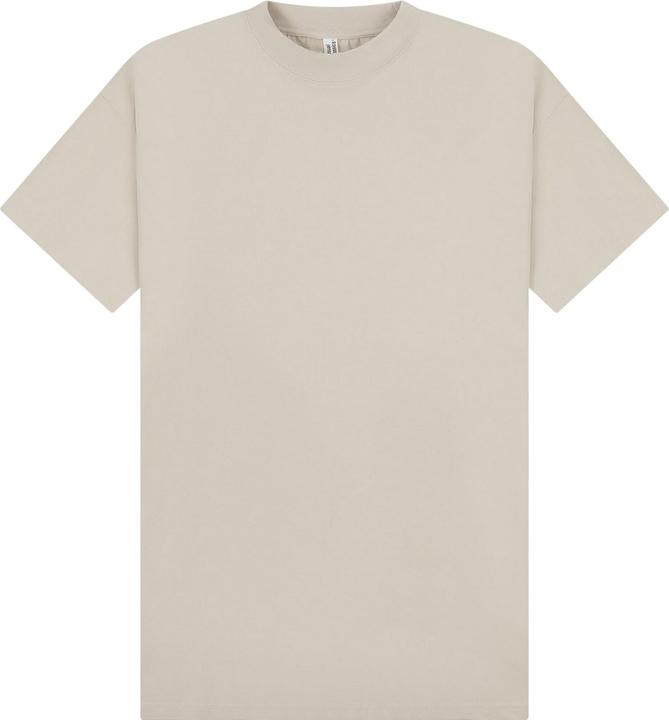 Actual product image Casual Classics Unisex Adult Combed Ringspun Cotton Extended Neckline Tall Oversized T-Shirt (XL)