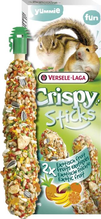 Produktbild Versele Laga Versele-Laga Sticks Hamsters-Squirrels Exotic Fruit 110g Snack Hamster (0.11 kg, 1 x)