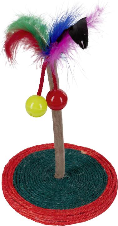 Actual product image Kerbl Palm tree on sisal base with 2 balls, 33 cm
