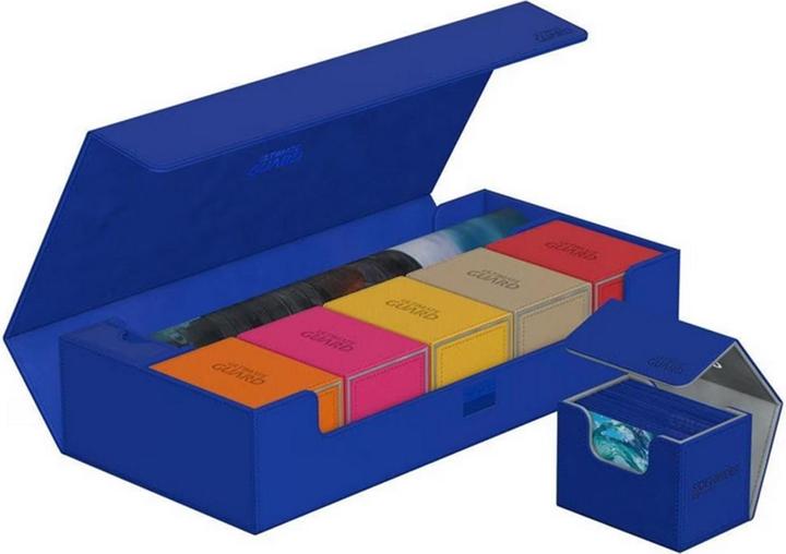 Image du produit Ultimate Guard Boîte à cartes XenoSkin Superhive 550+ Bleu