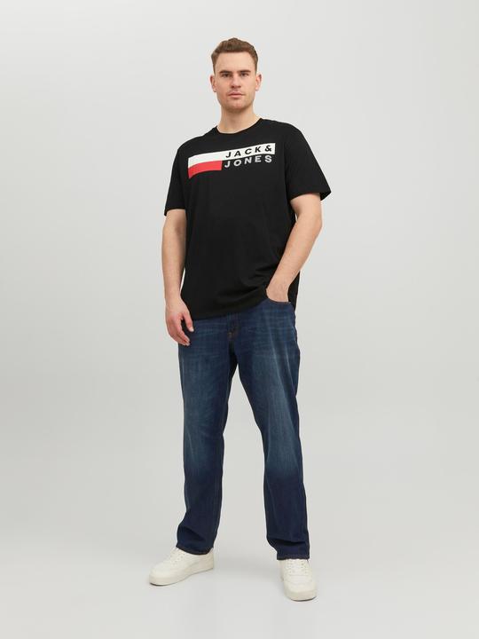 Produktbild Jack & Jones Logoprint Plus size T-shirt (5XL)