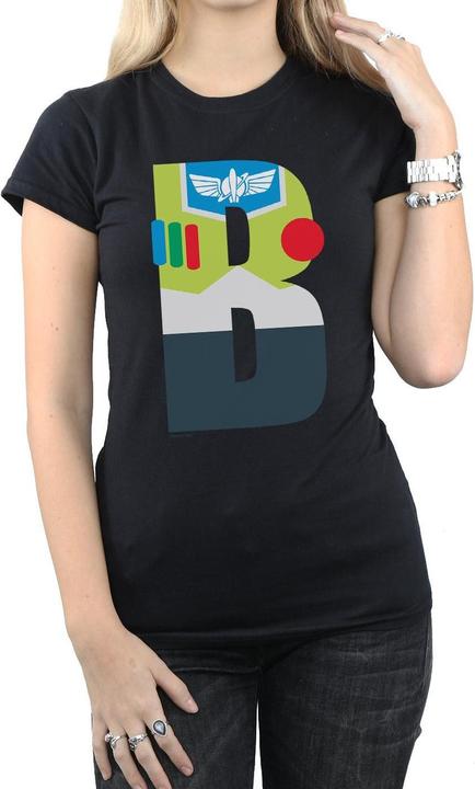 Immagine prodotto Disney Alphabet B Is For Buzz Lightyear Maglietta Donna (L)