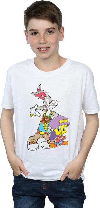 Immagine prodotto Looney Tunes Bugs And Tweety Hip Hop Maglietta Ragazzi (128)