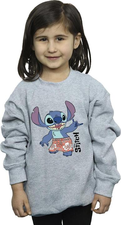 Actual product image Disney Girls Lilo & Stitch Bermuda Shorts Sweatshirt (152, 158)