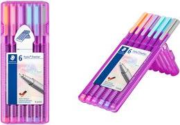 Produktbild Staedtler triplus fineliner 334 Dreikantige Fineliner (6 Farben, 6 x)