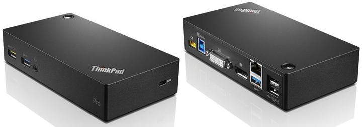 Immagine prodotto Lenovo ThinkPad USB 3.0 Pro Dock - Docking Station - USB - DVI, DP - GigE - 45 Watt - It (USB-B, 10 Porti)
