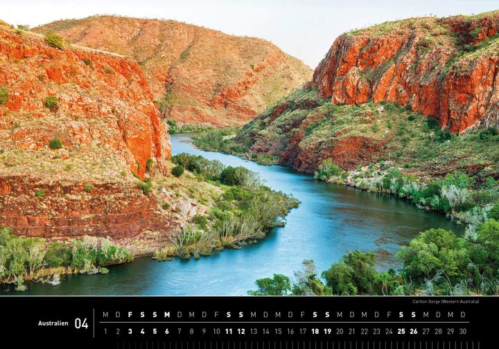 Actual product image Australien Premiumkalender 2026 (50 x 35 cm, Hardcover, German)