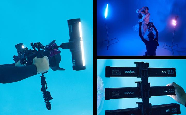 Actual product image Godox WT25D Dive LED Light