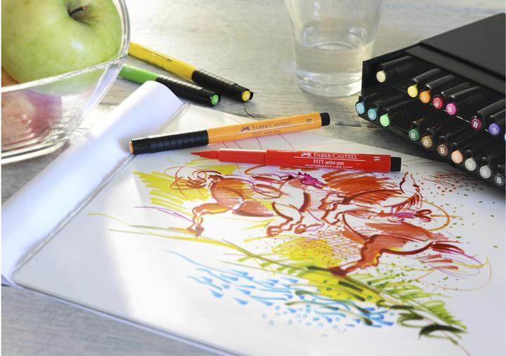 Immagine prodotto Faber-Castell Pennello PITT Artista Pennello (Multicolore, 24 x)