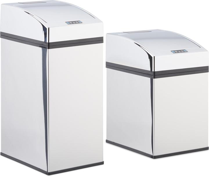 Actual product image Relaxdays Waste Bin with Sensor (7 l)