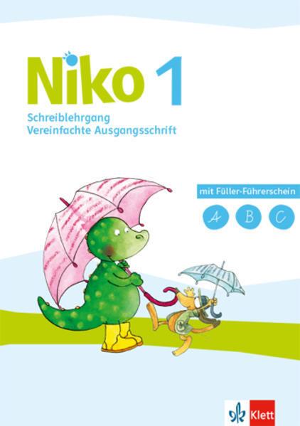 Actual product image Niko 1. Schreiblehrgang Vereinfachte Ausgangsschrift Klasse 1 (German, Ernst Klett Publishers, 2020)