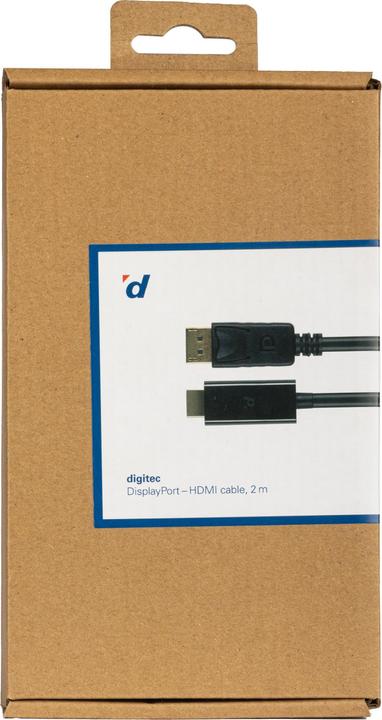 Actual product image Digitec DisplayPort - HDMI (2 m, DisplayPort, HDMI)
