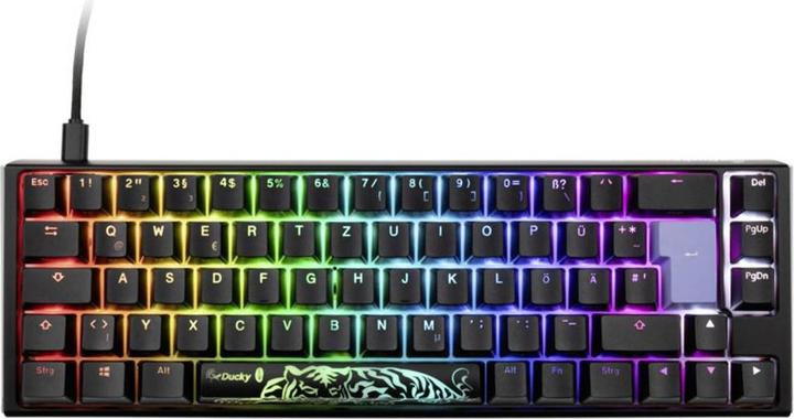 Image du produit Ducky One 3 Classic Black/White SF Clavier de jeu, LED RGB - MX-Brown (DE, Filaire)