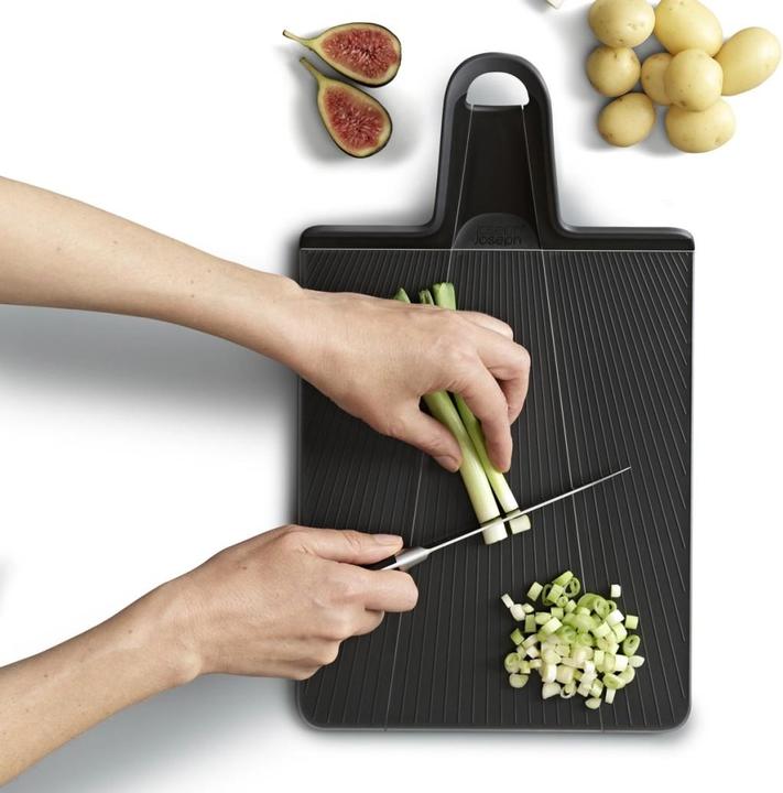 Actual product image Joseph Joseph Chop2Pot Plus Foldable Cutting Board Large - Black