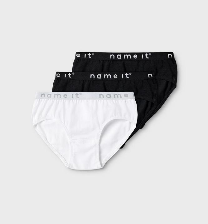 Image du produit Name it Nkfbriefs 3p Black Noos (104, Lot de 3)