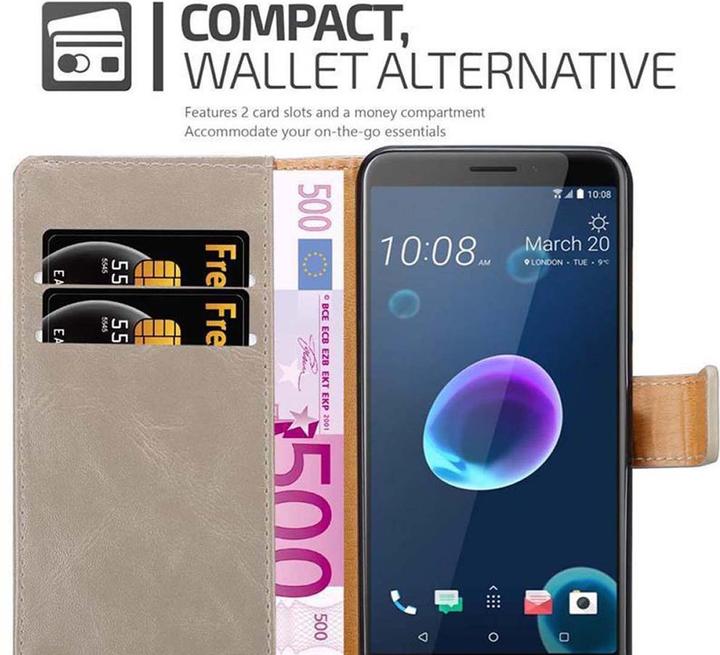 Productafbeelding Cadorabo Boek Luxe Omslag (HTC Desire 12)
