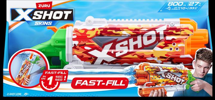 Actual product image Xshot X-Shot Water Gun Fast Fill Skins Pump Action, 500ml