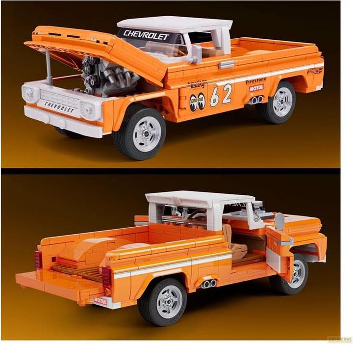 Actual product image Mattel Hot Wheels Building ELITE SERIES CHEVY