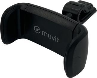 Actual product image Muvit Support Voiture Grip 360 Grille D'Aeration Avec Rotule En Plastique Recycle Pour Mobiles 80mm Max