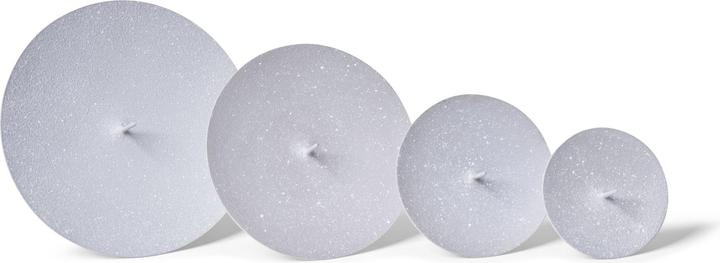 Actual product image Novaliv 4x Candle Pick | with Spike 10 cm GREY | Candle Holder for Advent Wreath Candle Pin (10 x 10 x 10 cm)