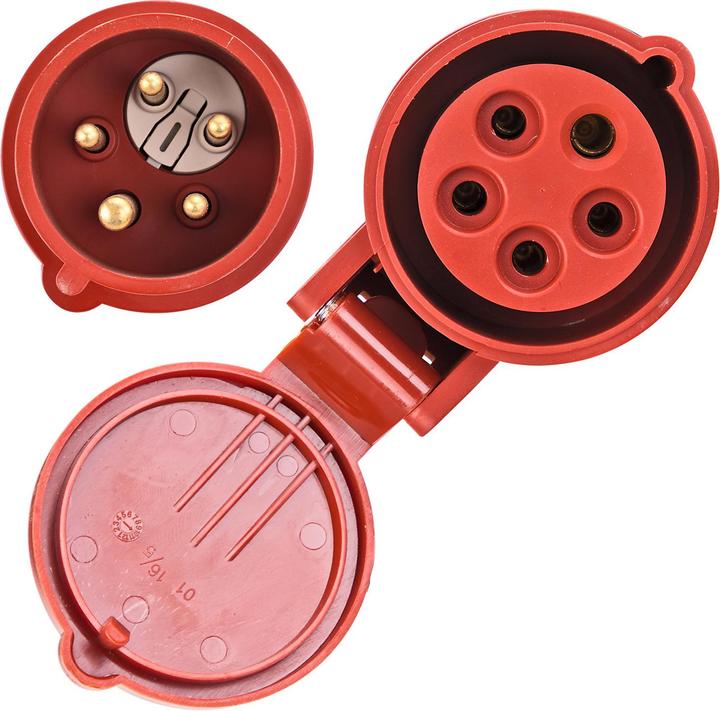Immagine prodotto Dema Cavo di alimentazione cavo di prolunga CEE 5m 2,5qmm (5 m, CEE)