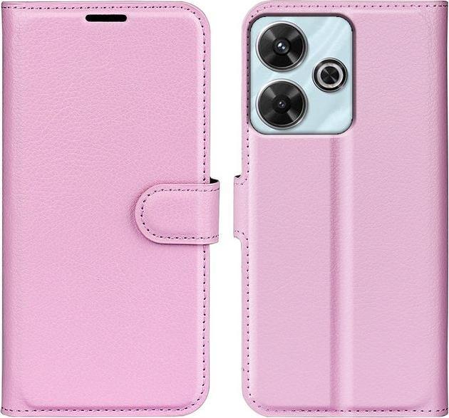 Produktbild MU Classic Litchi Leder Bookcover Series (Xiaomi Redmi 13C 5G, Xiaomi Redmi Note 13 4G)