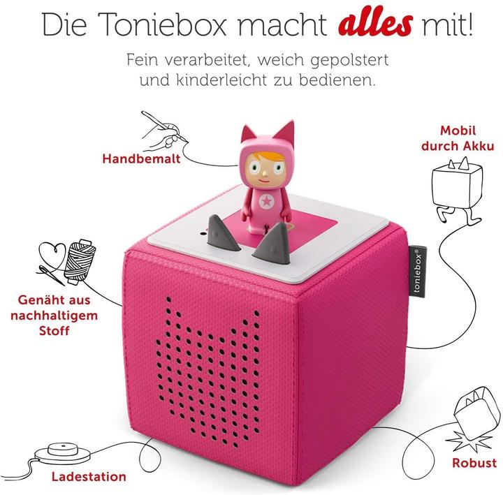 Actual product image Tonies Toniebox Starter Set Pink (creative tone) (German)