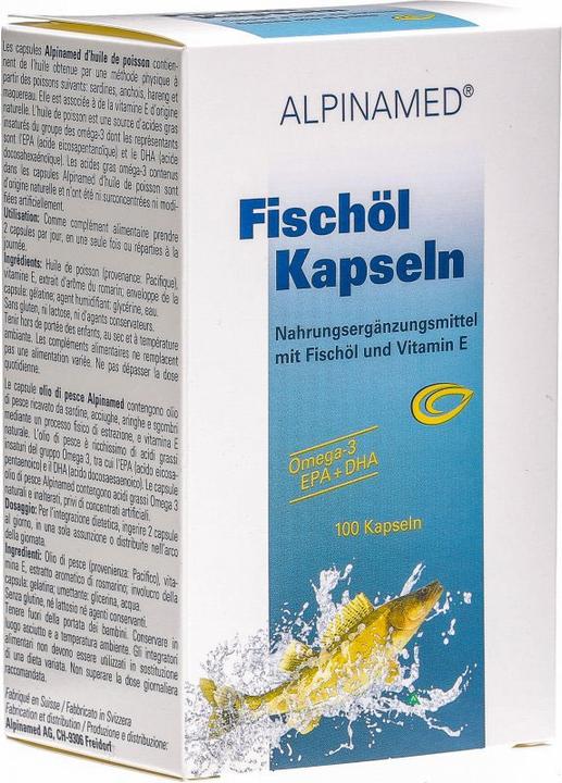 Produktbild Alpinamed Fischöl (100 Stück, Kapseln, 70 g)