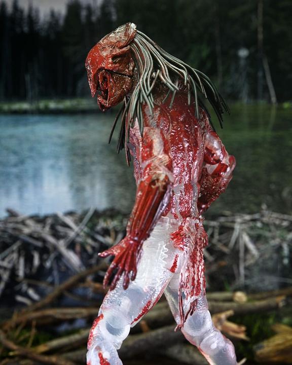 Image du produit Neca Prey Figurine Ultimate Feral Bear Blood Predator 18 cm