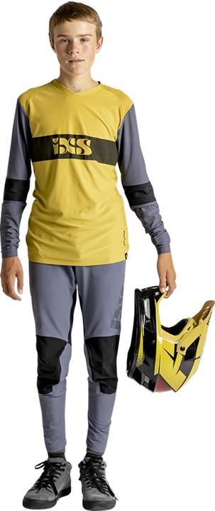 Produktbild iXS Trigger EVO Kids Long Sleeve Jersey - Acacia / Charcoal (M)