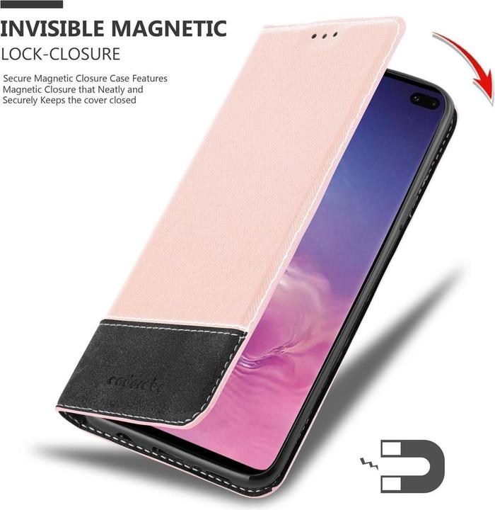 Produktbild Cadorabo X-Wallet Kunstlederkombi Hülle (Samsung Galaxy S10+)