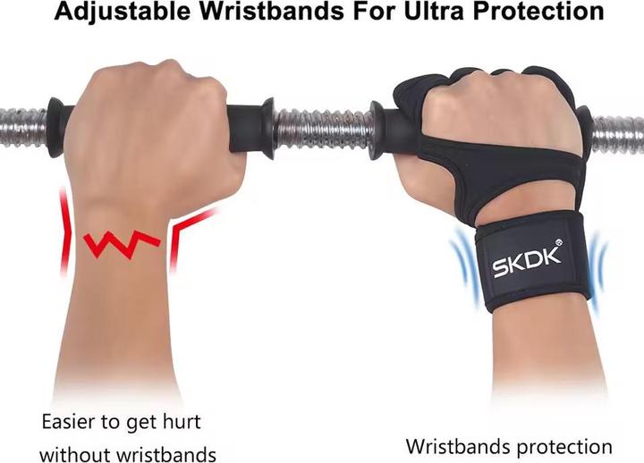 Image du produit Cbx Fitness-Handschuhe mit Handgelenkbandagen und Silikongel Grösse S (S)