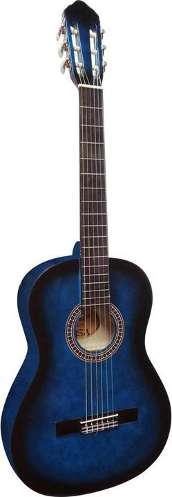 Actual product image MSA Musikinstrumente Classical Guitar C23 4/4 Blue (Classical guitar, Basswood)