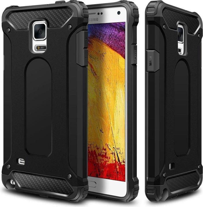 Produktbild Techsuit - Hybrid Armor - Samsung Galaxy Note 4 N910 - Black (Samsung Galaxy Note 4)