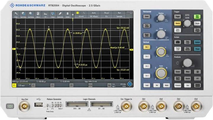 Actual product image Rohde & Schwarz RTB2K-204M Digital Oscilloscope