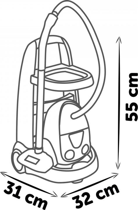 Actual product image Smoby Cleaning trolley with hoover